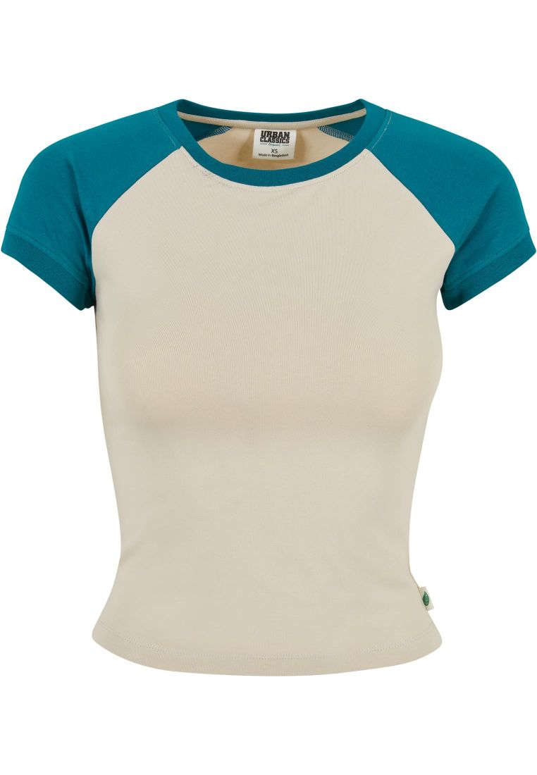 Ladies Organic Stretch Short Retro Baseb - Ladies T-Shirts and Tops - TTUTB5075 - 1419