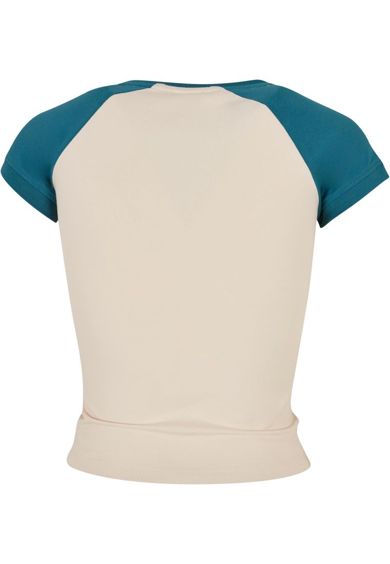 Ladies Organic Stretch Short Retro Baseb - Ladies T-Shirts and Tops - TTUTB5075 - 310