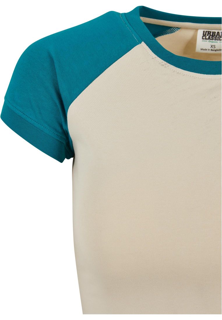 Ladies Organic Stretch Short Retro Baseb - Ladies T-Shirts and Tops - TTUTB5075 - 1422