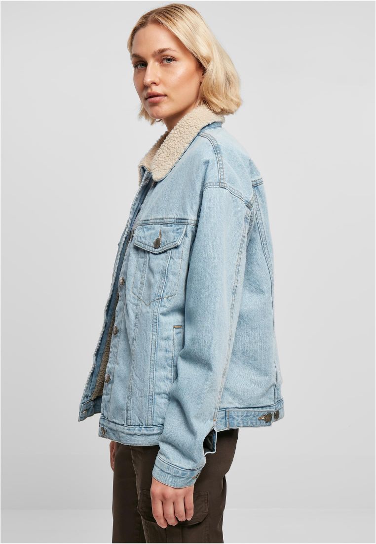 Levi's women's oversized sherpa trucker outlet jacket