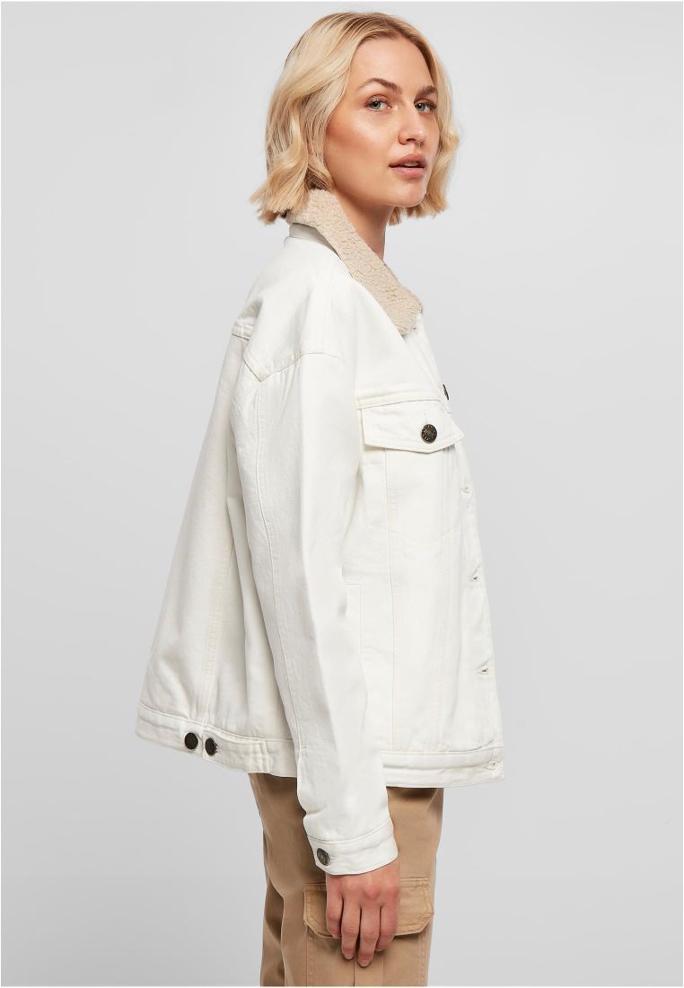 Madewell Oversized White Denim Jacket NWT | eBay