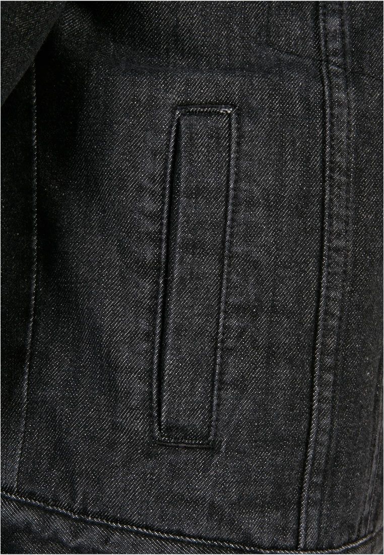 Ladies Oversized Sherpa Denim Jacket - Ladies Jackets - TTUTB5077 - 13