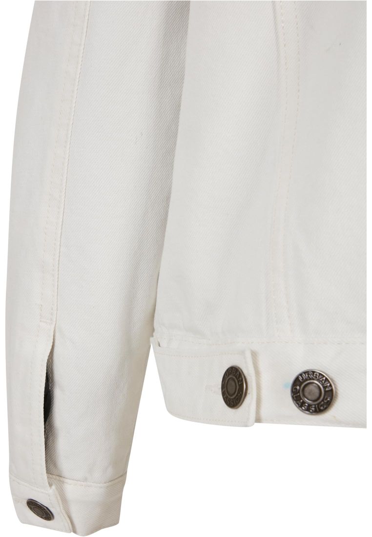 Ladies Oversized Sherpa Denim Jacket - Ladies Jackets - TTUTB5077 - 915