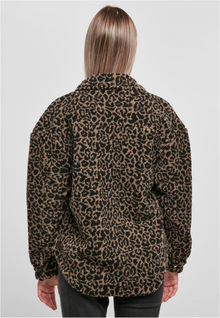 Ladies AOP Sherpa Overshirt - Ladies Jackets - TTUTB5078 - 5