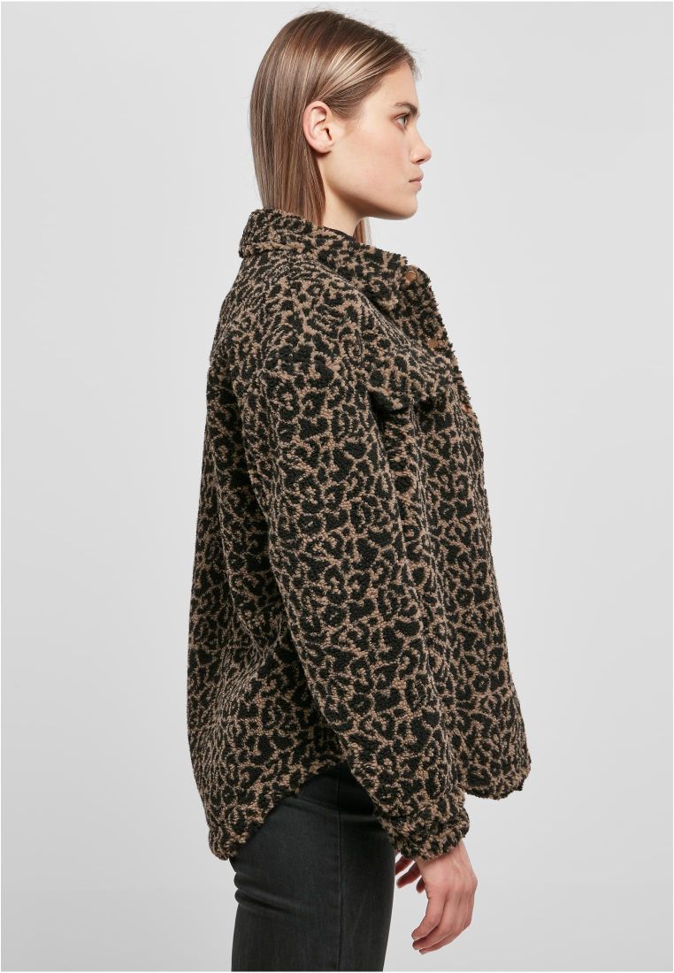 Ladies AOP Sherpa Overshirt - Ladies Jackets - TTUTB5078 - 6