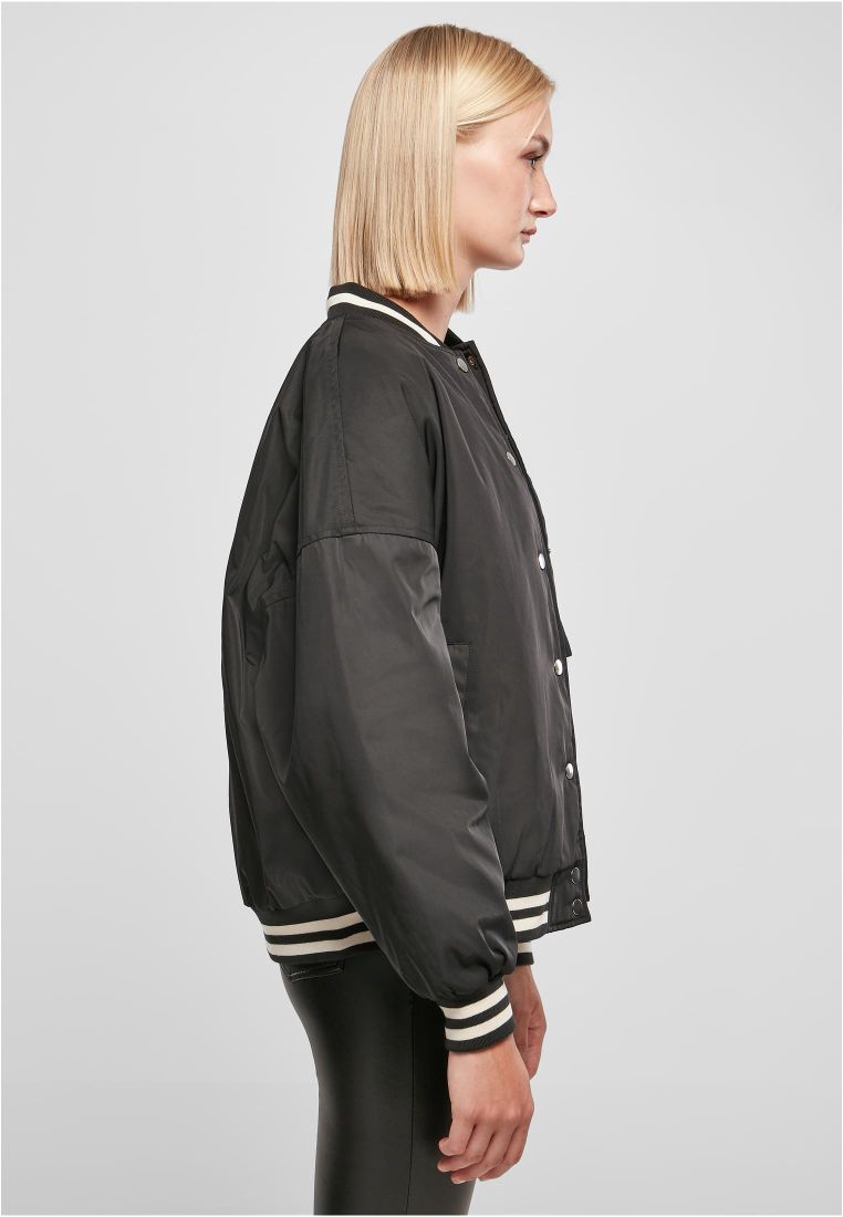 Ladies Oversized Recycled College Jacket - Ladies Jackets - TTUTB5082 - 6