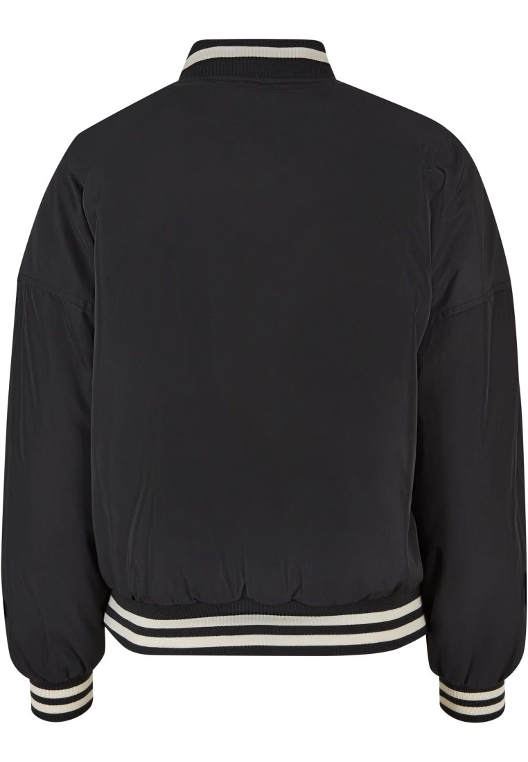 Ladies Oversized Recycled College Jacket - Ladies Jackets - TTUTB5082 - 9