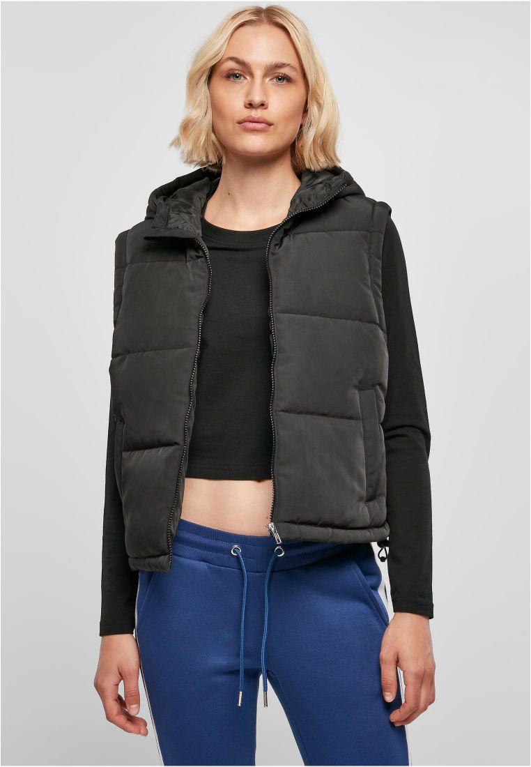 Ladies Recycled Twill Puffer Vest - Bronx.fi webstore