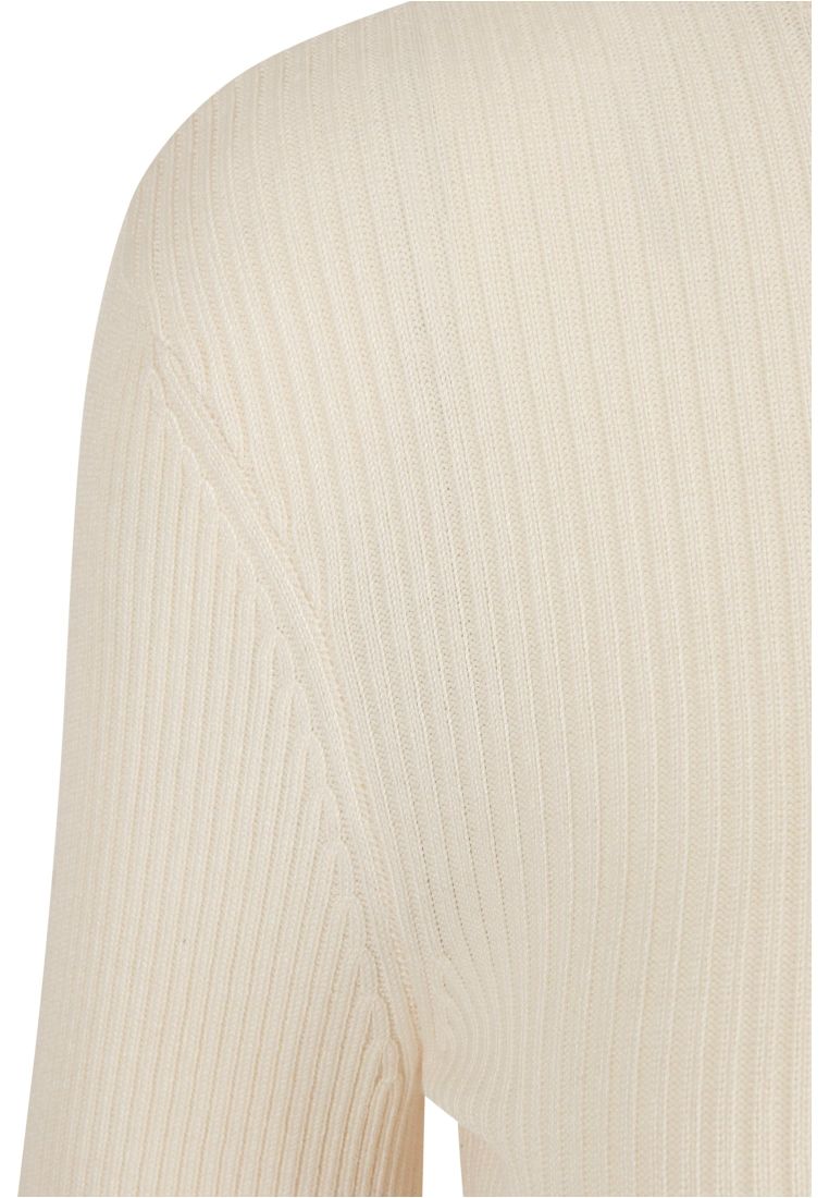 Ladies Cropped Rib Knit Zip Cardigan - Ladies Crewnecks and College Jackets - TTUTB5089 - 315