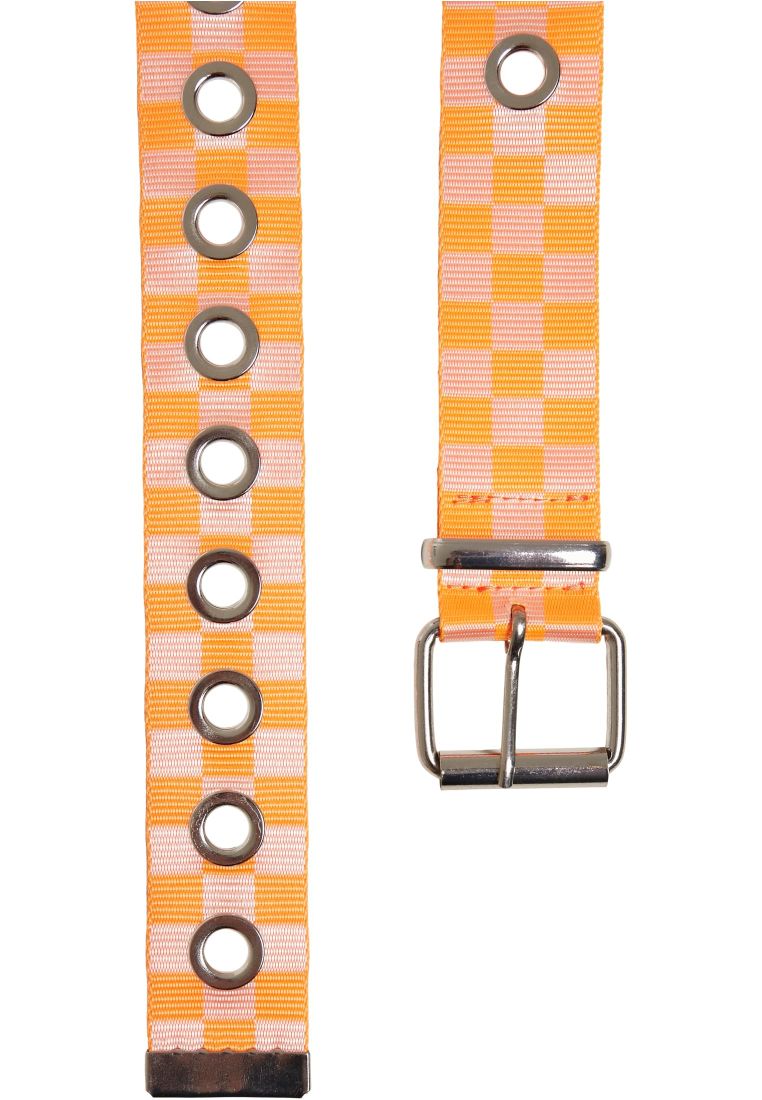 Checker Belt With Eyelets - Vyöt - TTUTB5138 - 95
