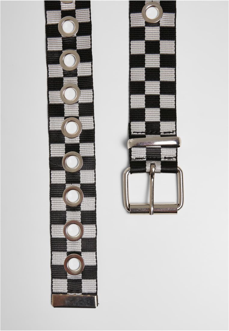 Checker Belt With Eyelets - Vyöt - TTUTB5138 - 4