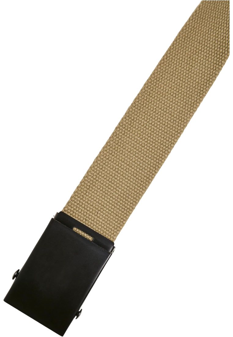 Check And Solid Canvas Belt 2-Pack - Vyöt - TTUTB5139 - 98