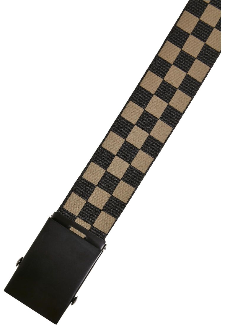 Check And Solid Canvas Belt 2-Pack - Vyöt - TTUTB5139 - 97