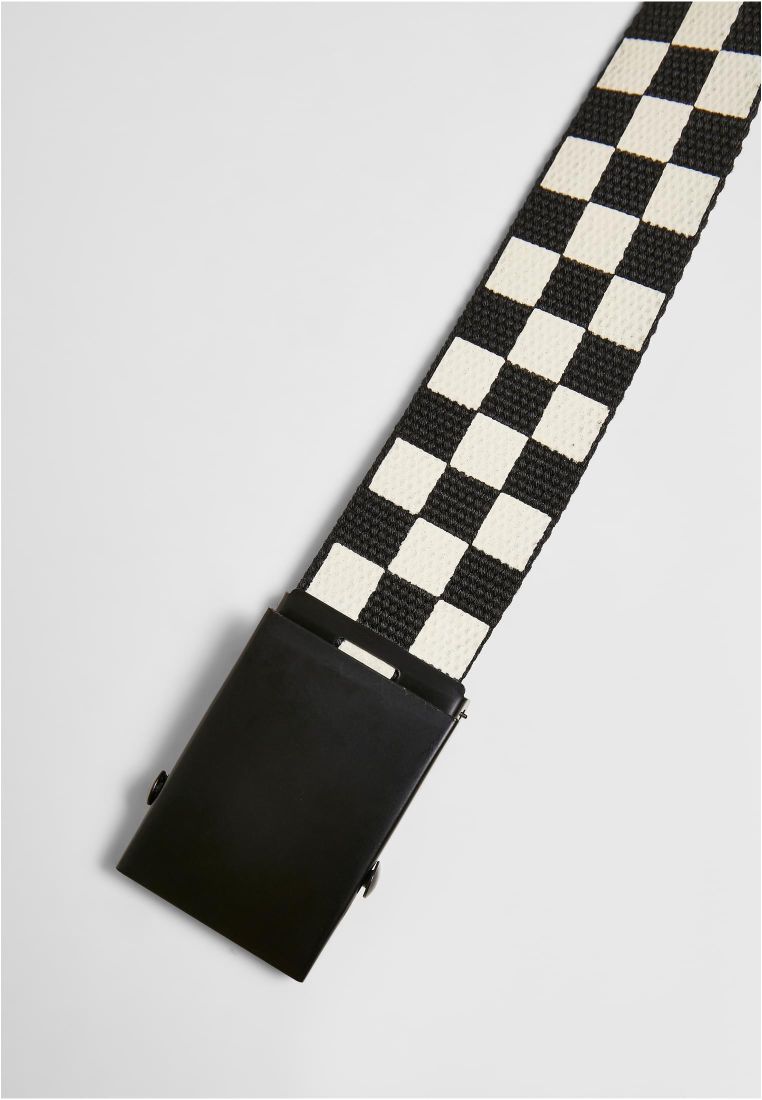 Check And Solid Canvas Belt 2-Pack - Vyöt - TTUTB5139 - 6