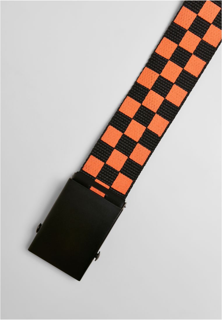 Check And Solid Canvas Belt 2-Pack - Vyöt - TTUTB5139 - 127