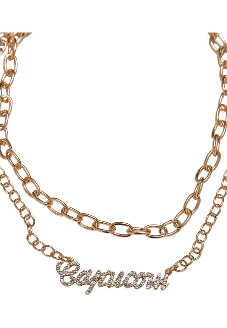 Diamond Zodiac Golden Necklace - Watches and Jewelleries - TTUTB5143 - 155
