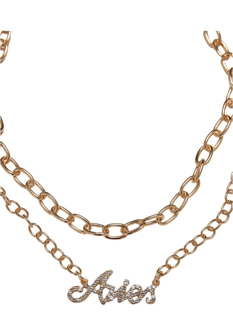 Diamond Zodiac Golden Necklace - Watches and Jewelleries - TTUTB5143 - 275