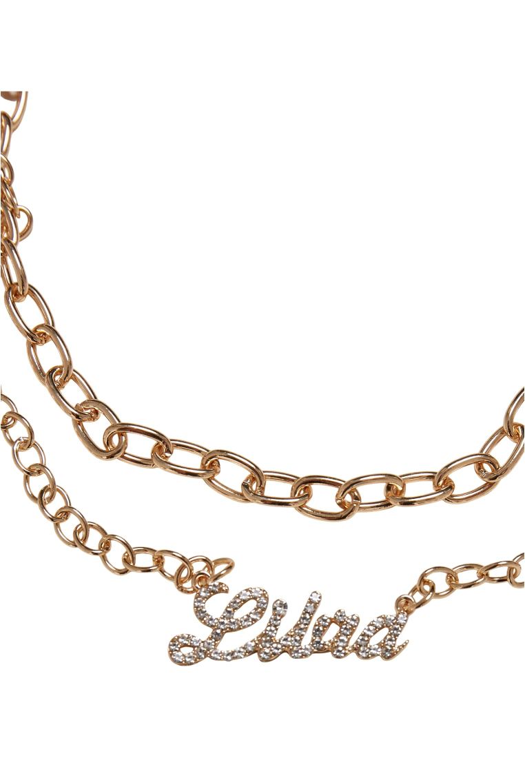 Diamond Zodiac Golden Necklace - Watches and Jewelleries - TTUTB5143 - 305
