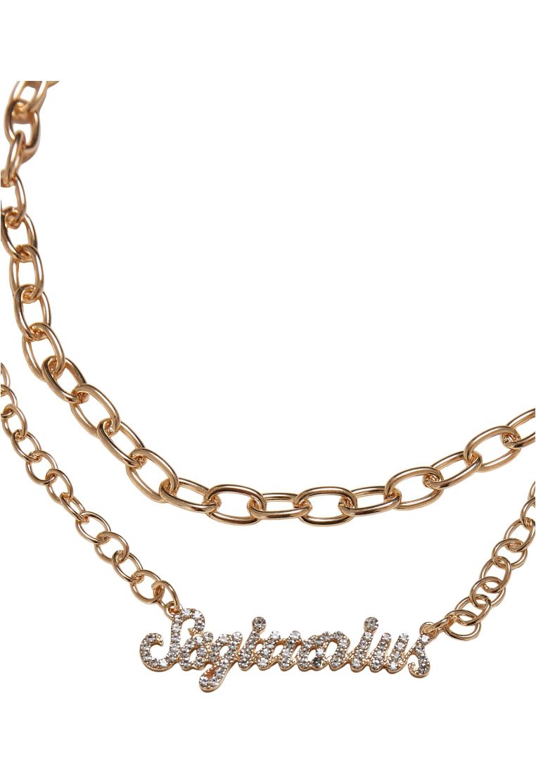 Diamond Zodiac Golden Necklace - Watches and Jewelleries - TTUTB5143 - 365
