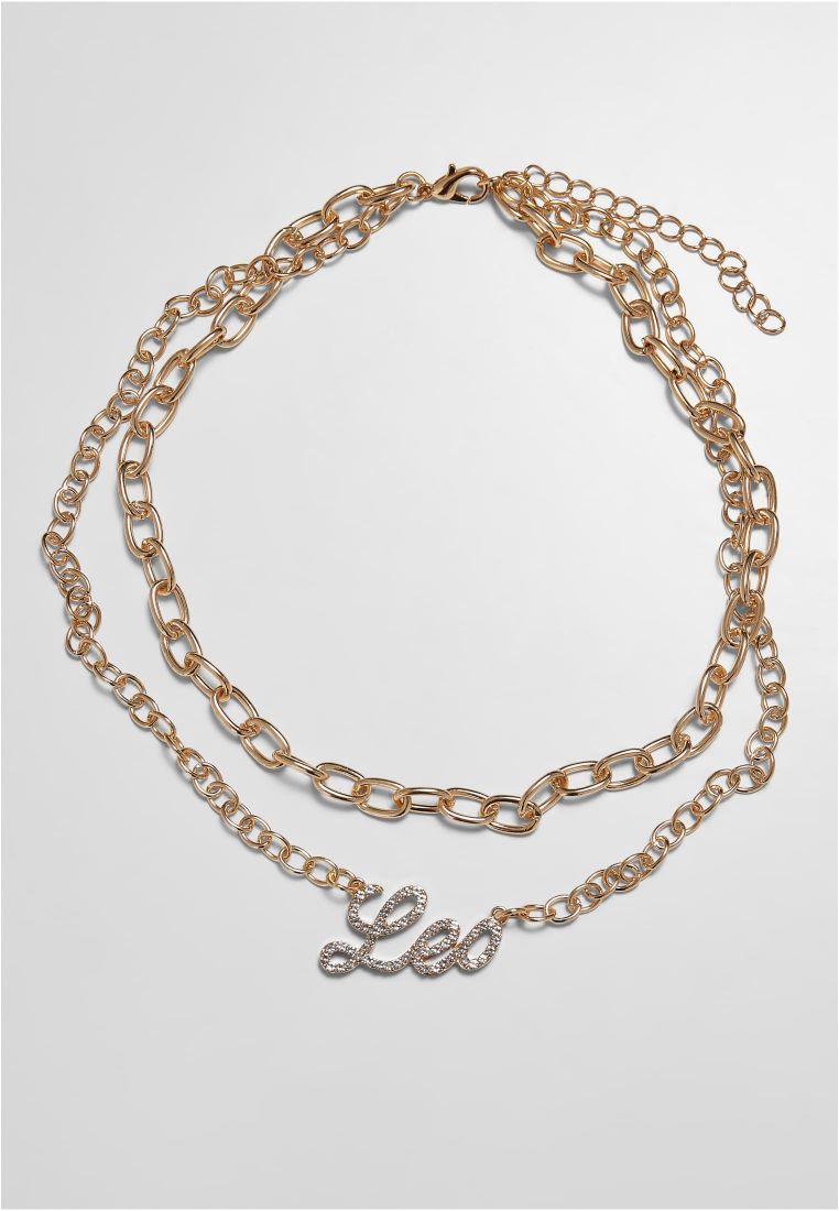 Diamond Zodiac Golden Necklace - Watches and Jewelleries - TTUTB5143 - 64