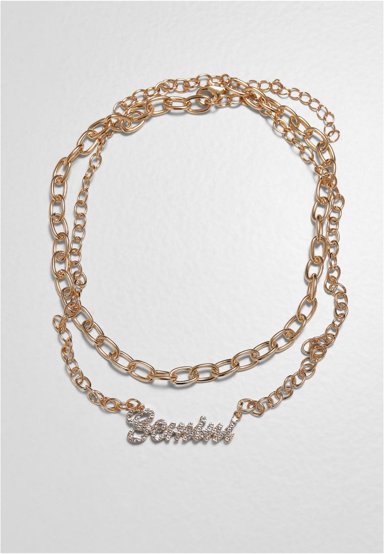 Diamond Zodiac Golden Necklace - Watches and Jewelleries - TTUTB5143 - 214