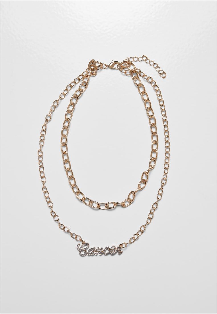 Diamond Zodiac Golden Necklace - Watches and Jewelleries - TTUTB5143 - 334