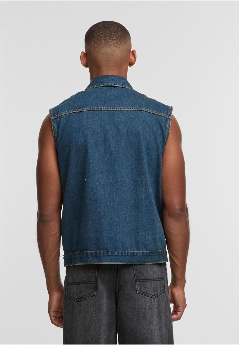 Denim Vest - Mens Jackets - TTUTB514 - 275