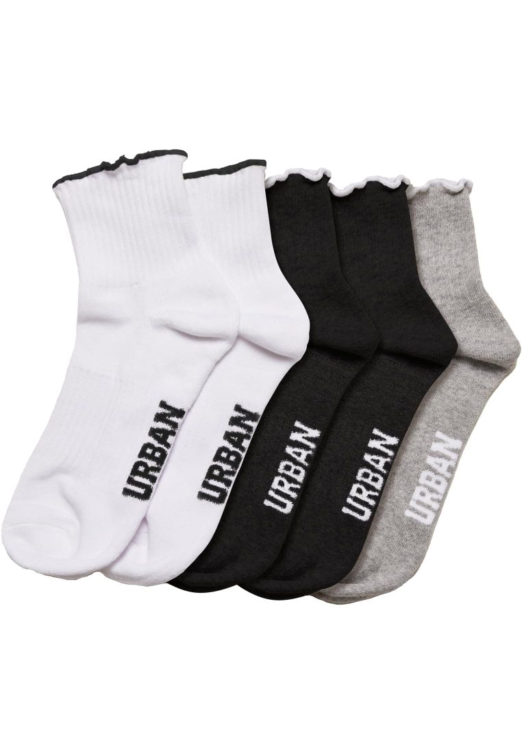 Girly Small Edge Socks 4-Pack - Socks - TTUTB5184 - 62