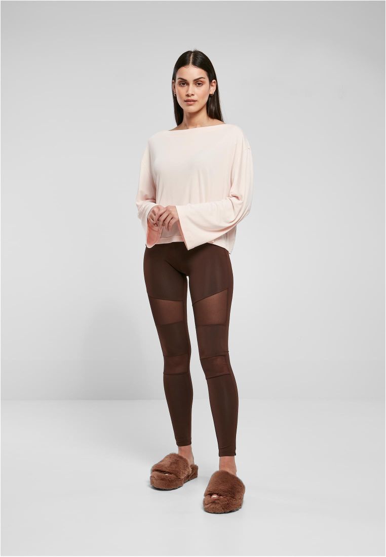 Ladies Short Modal Bateau Necklinie Long - Ladies Crewnecks and College Jackets - TTUTB5424 - 308