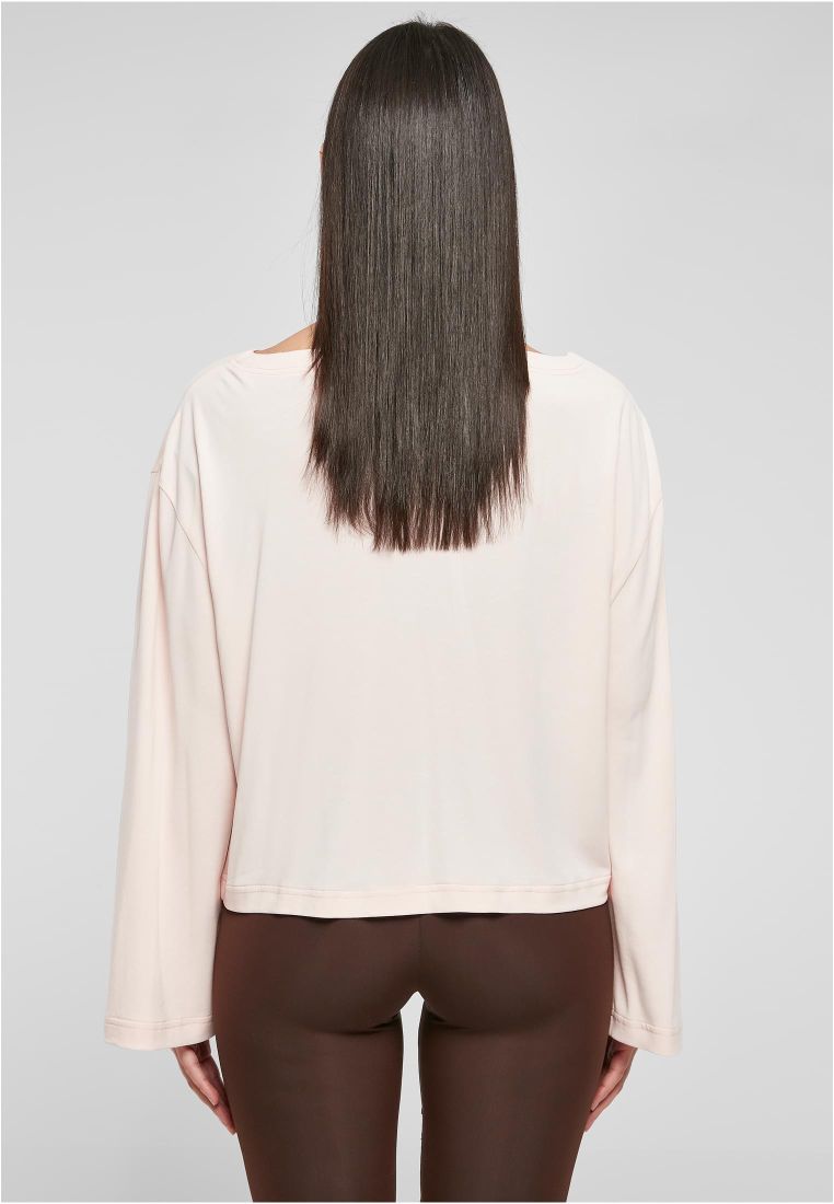 Ladies Short Modal Bateau Necklinie Long - Ladies Crewnecks and College Jackets - TTUTB5424 - 306