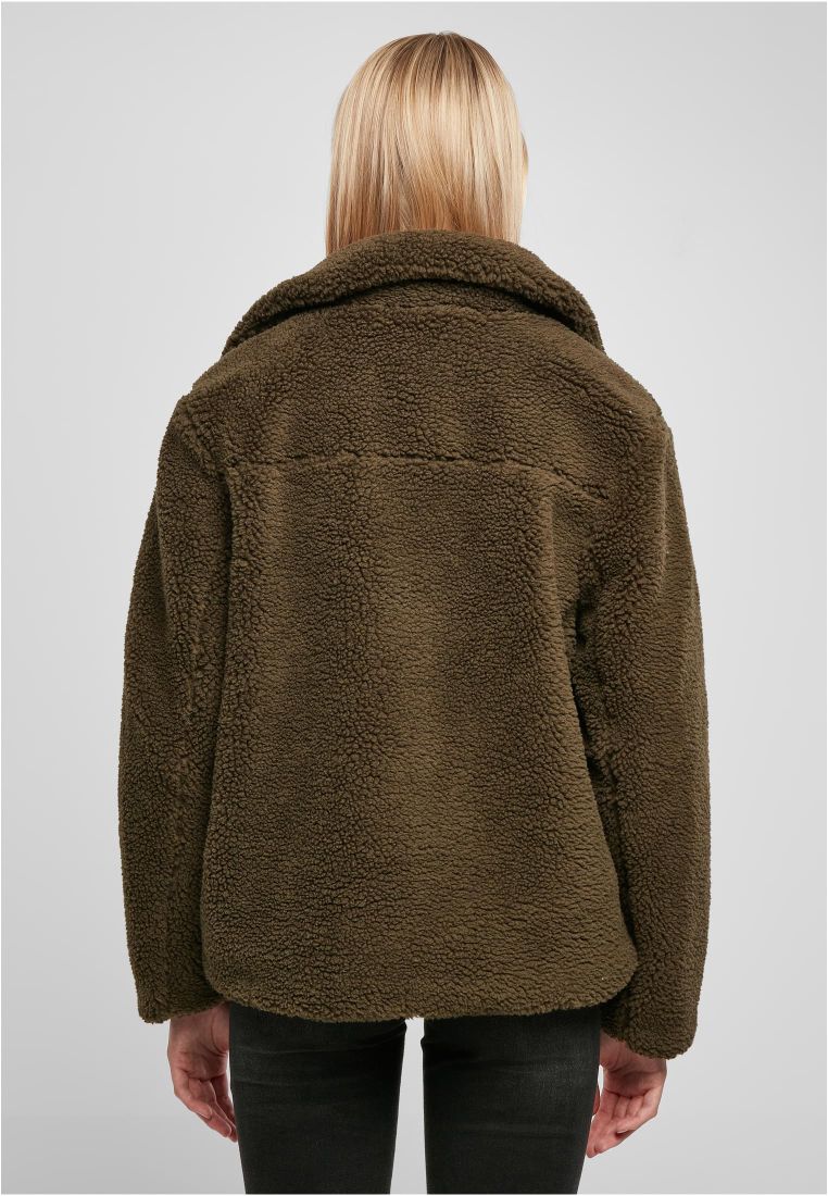 Ladies Sherpa Biker Jacket - Ladies Jackets - TTUTB5433 - 306