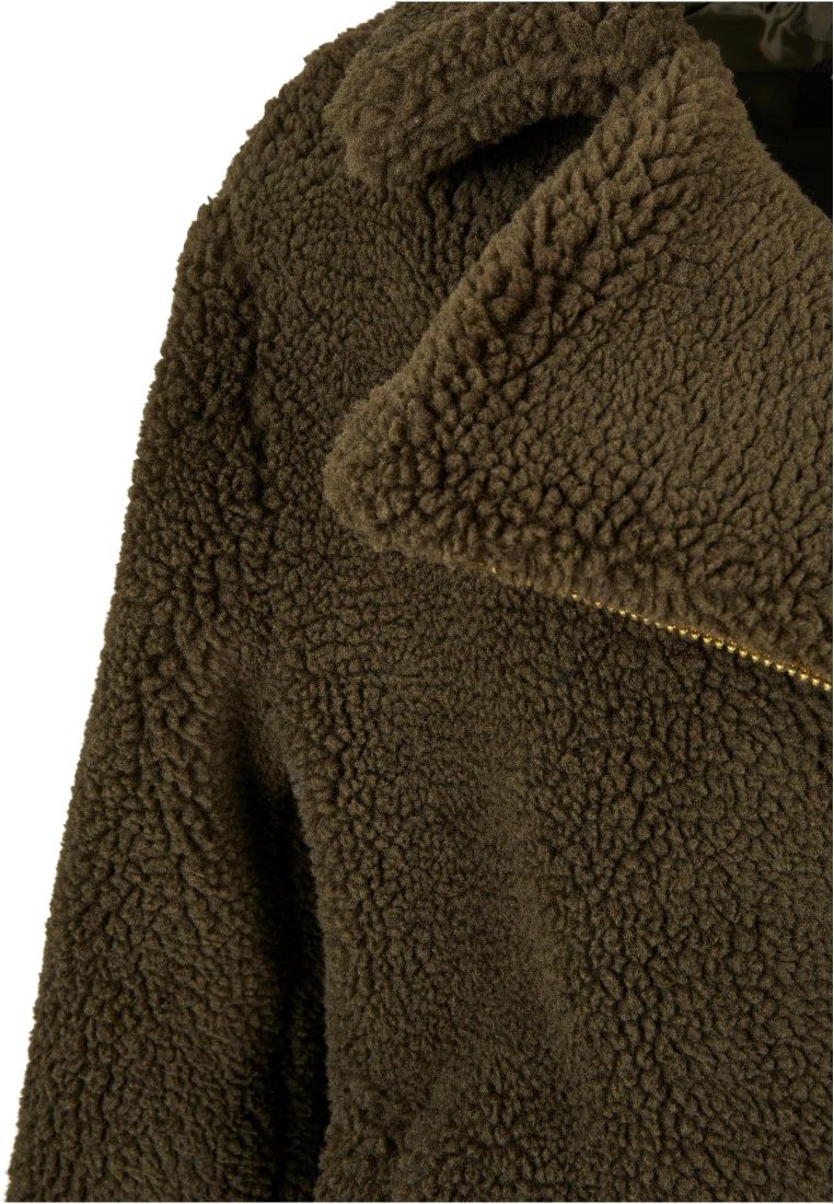 Ladies Sherpa Biker Jacket - Ladies Jackets - TTUTB5433 - 312