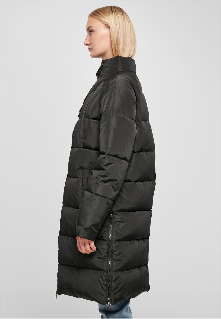 Ladies High Neck Puffer Coat - Ladies Jackets - TTUTB5435 - 4