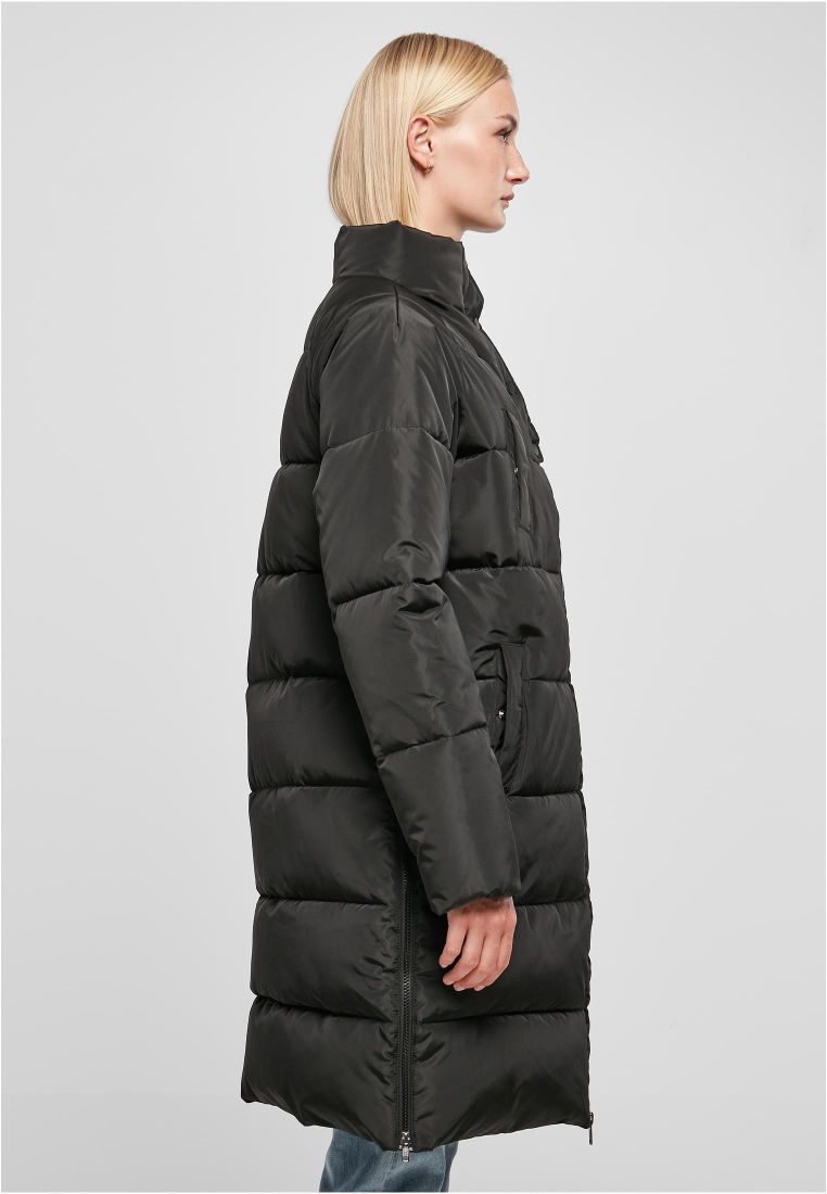 Ladies High Neck Puffer Coat - Ladies Jackets - TTUTB5435 - 6