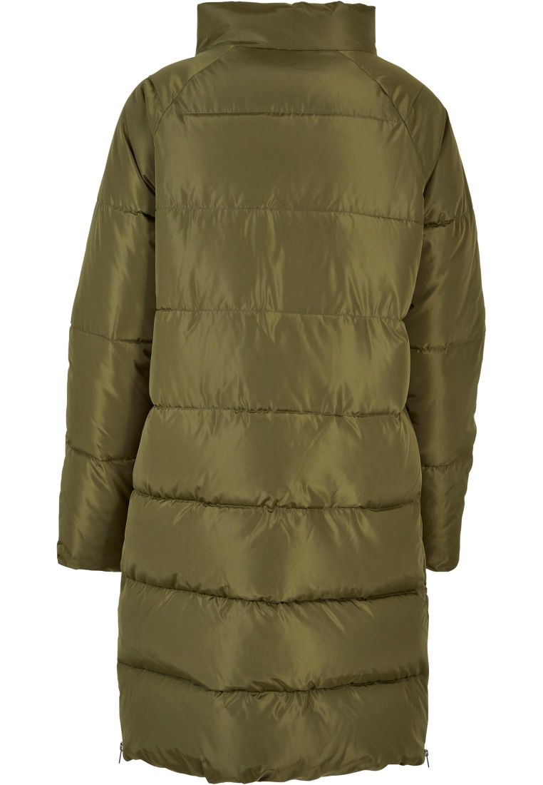 Ladies High Neck Puffer Coat - Ladies Jackets - TTUTB5435 - 310