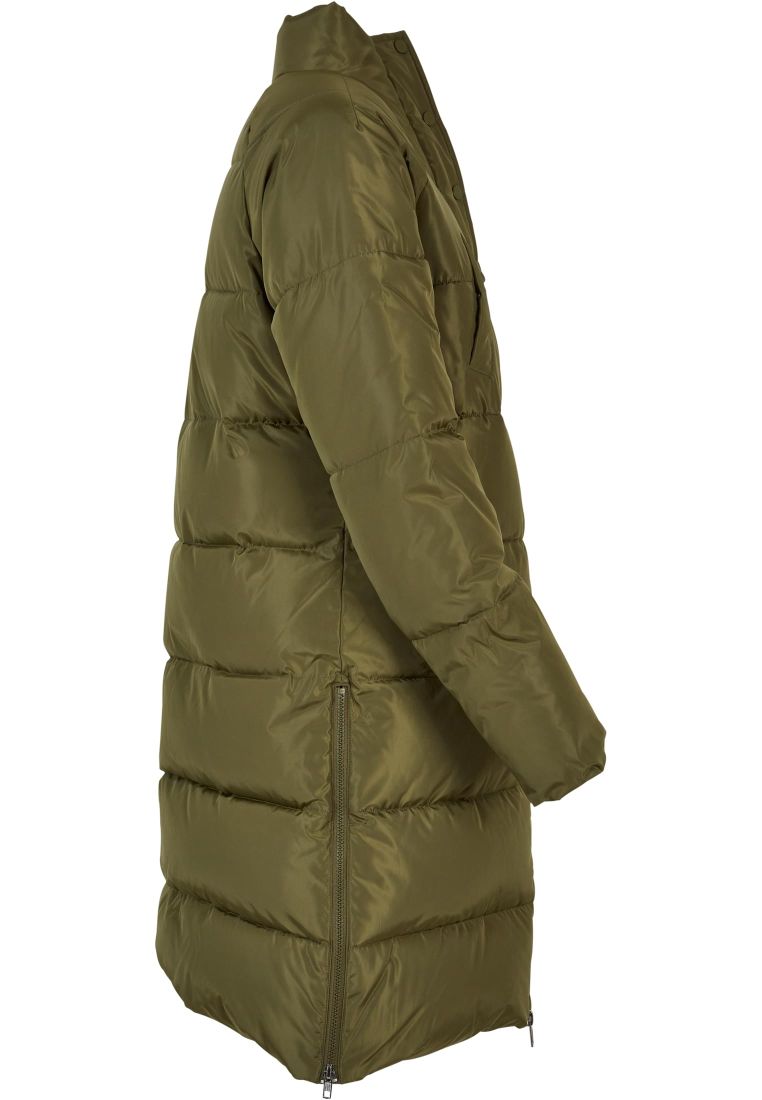 Ladies High Neck Puffer Coat - Ladies Jackets - TTUTB5435 - 311