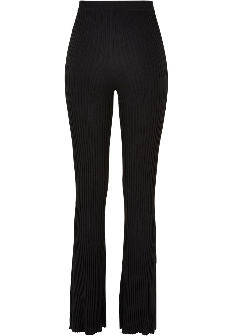 Ladies Flared Rib Knit Leggings - Ladies Leggins - TTUTB5443 - 41