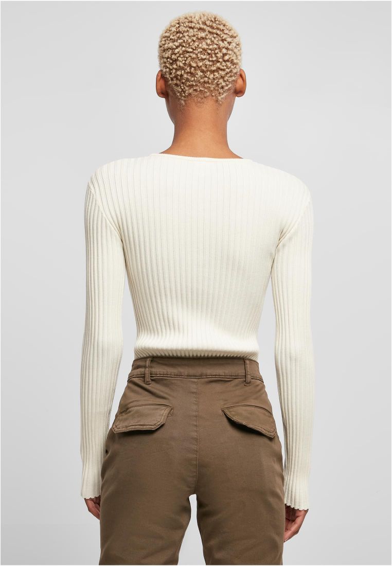 Ladies Rib Knit Longsleeve Body - Naisten T-paidat ja Topit - TTUTB5444 - 306