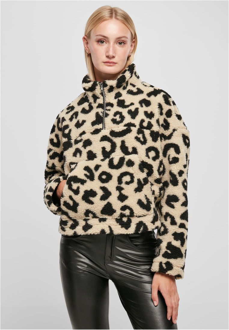 Ladies Short AOP Sherpa Troyer - Naisten Takit - TTUTB5450 - 1