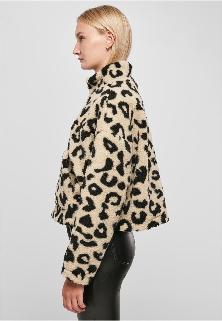 Ladies Short AOP Sherpa Troyer - Naisten Takit - TTUTB5450 - 4