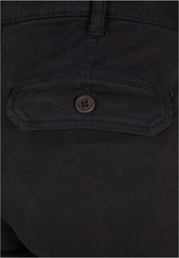 Ladies High Waist Wide Leg Chino Pants - Ladies Jeans - TTUTB5453 - 13