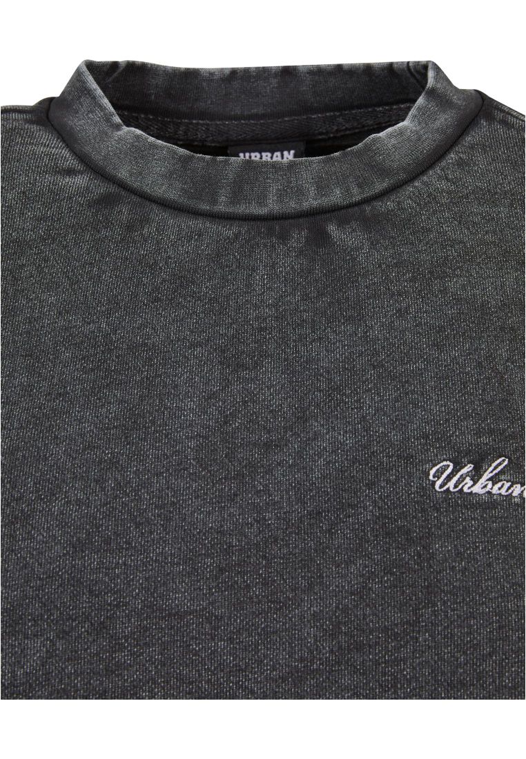 Ladies Cropped Small Embroidery Terry Crewneck - Naisten  Colleget ja Collegetakit - TTUTB5461 - 10