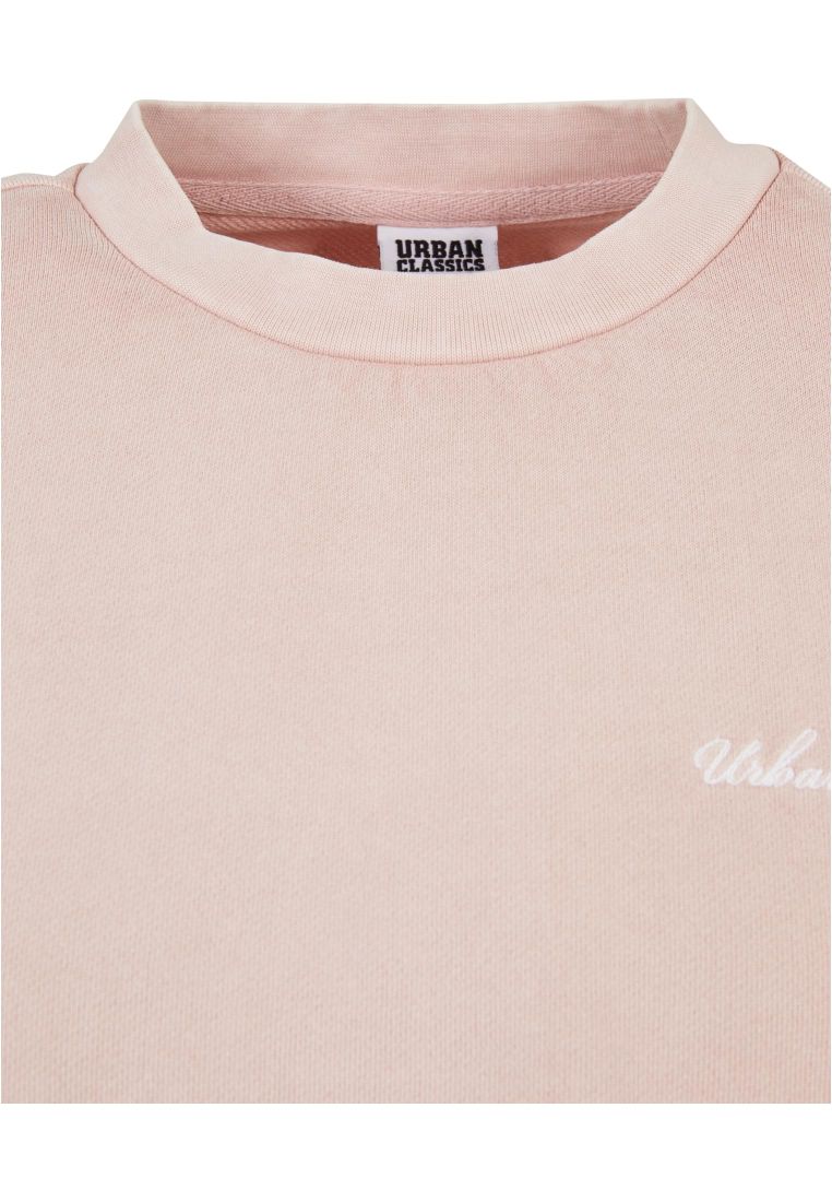 Ladies Cropped Small Embroidery Terry Crewneck - Naisten  Colleget ja Collegetakit - TTUTB5461 - 581