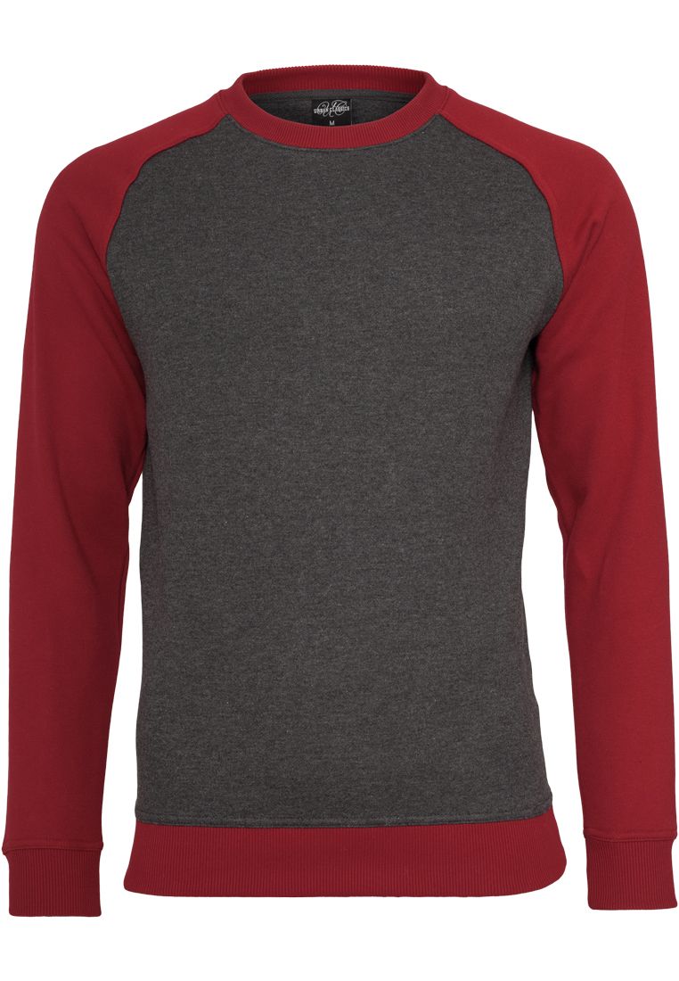 Men's Two Tone Raglan Sweatshirt 242