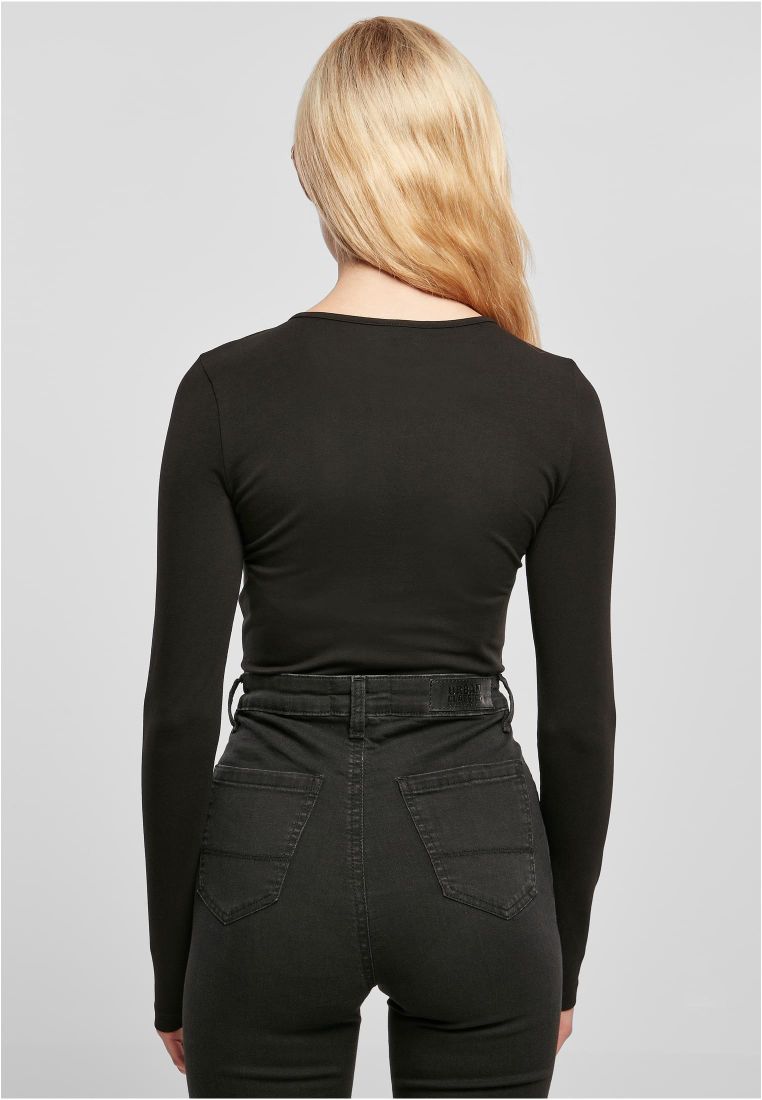 Ladies Organic Cut Out Longsleeve Body - Naisten T-paidat ja Topit - TTUTB5476 - 5