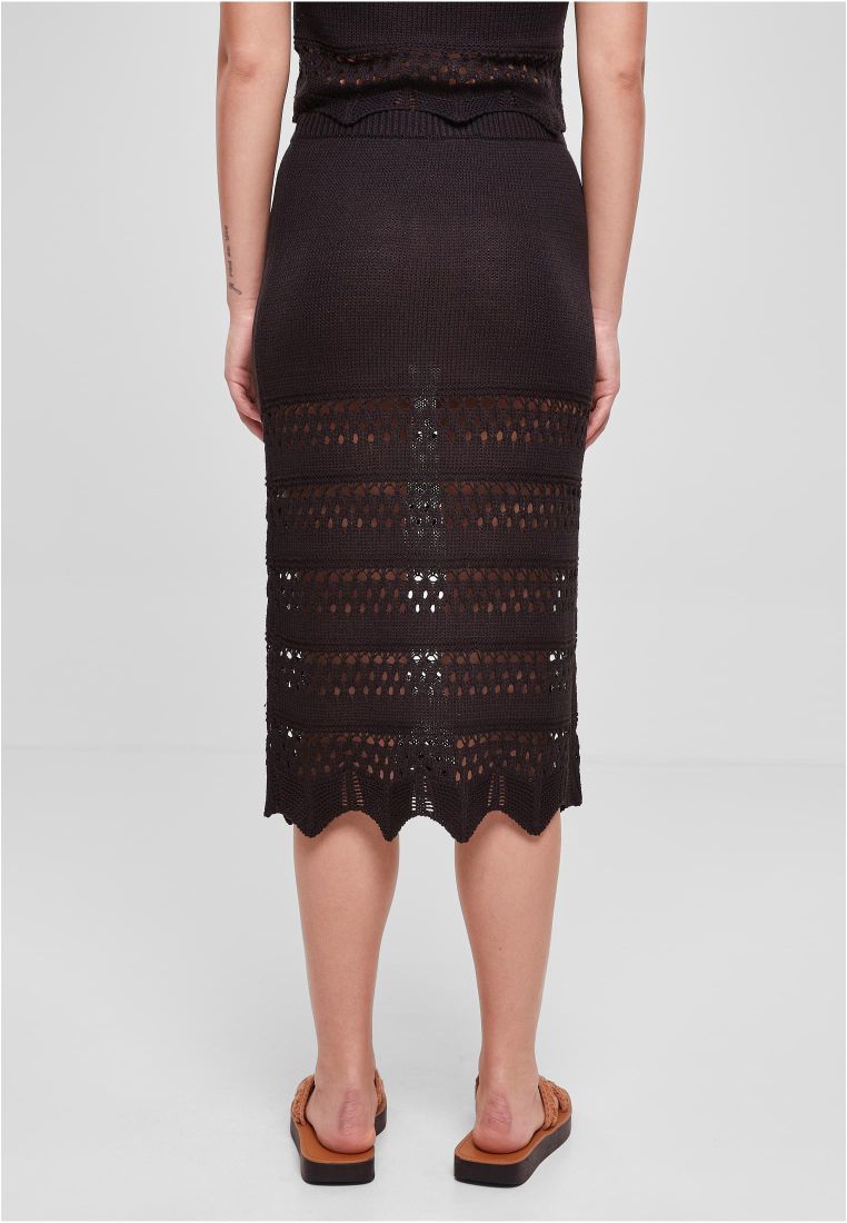 Ladies 3/4 Crochet Knit Skirt - Naisten Shortsit, Hameet ja Mekot - TTUTB5496 - 5