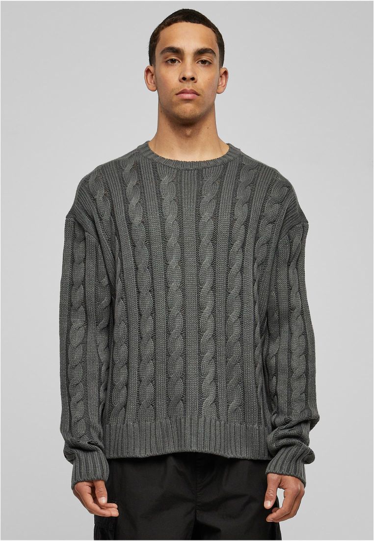 Boxy Sweater - Mens Crewnecks - TTUTB5512 - 691