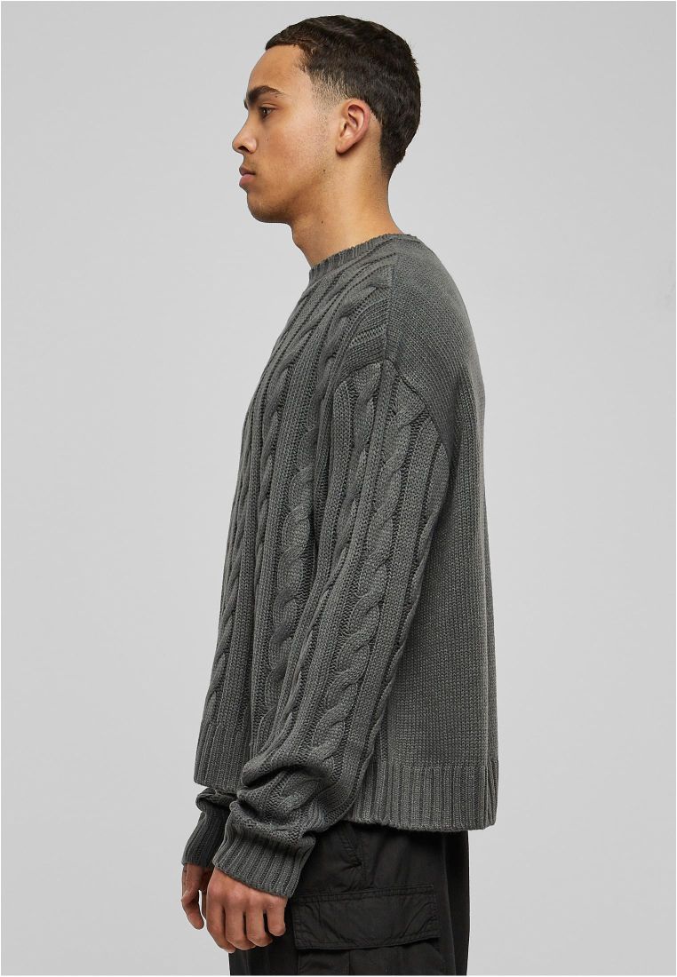 Boxy Sweater - Mens Crewnecks - TTUTB5512 - 695