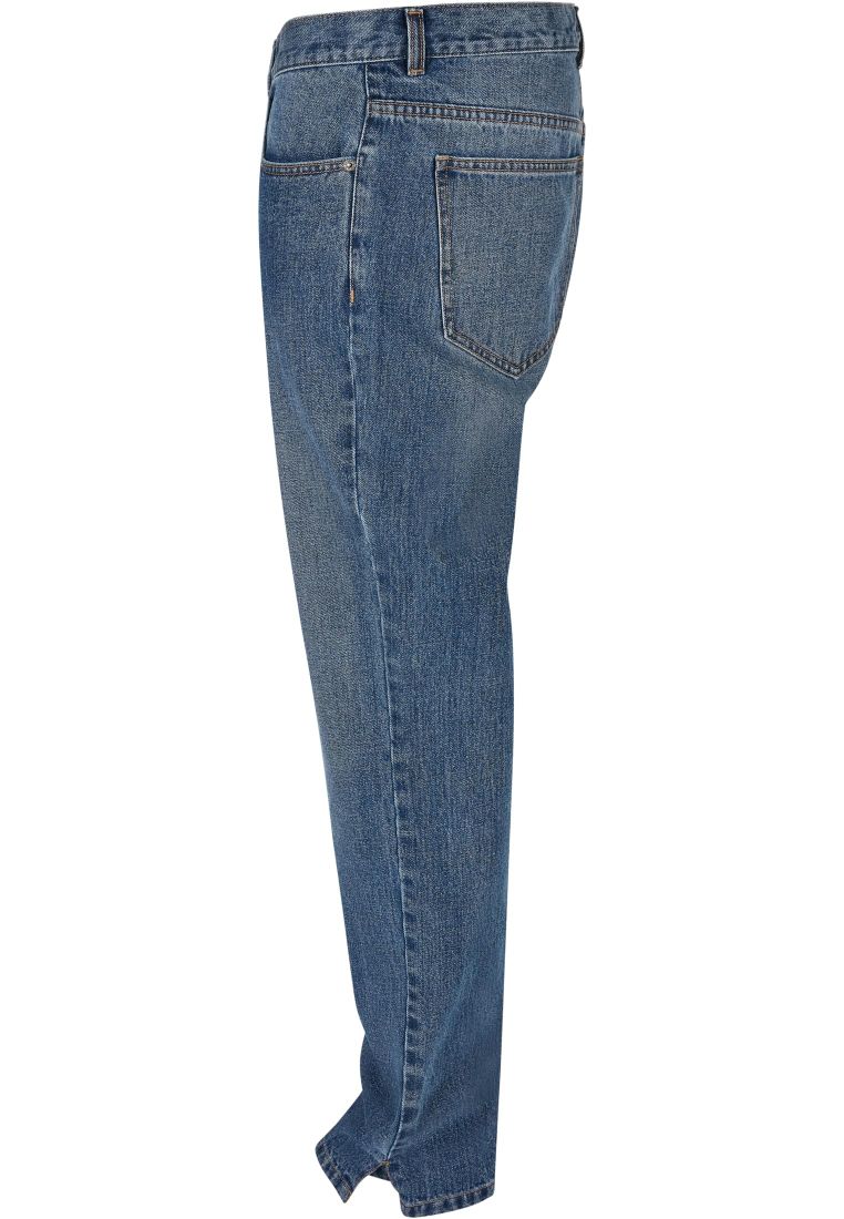 Straight Slit Jeans
