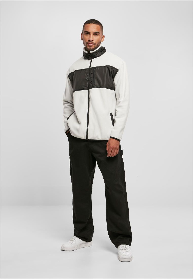 Patched Micro Fleece Jacket - Miesten takit - TTUTB5533 - 278